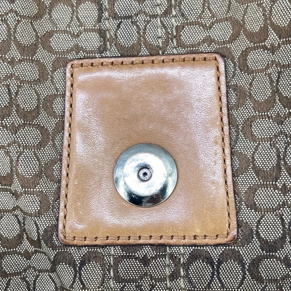 Coach Soho Flap‎ Shoulder Bag Women Small Brown Signature C Buckle F10926  Y2K